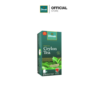 [รุ่นประหยัด]ดิลมา ชาซีลอน ชาดำ 100% เกรดพรีเมี่ยม  25 ซอง (Dilmah Pure Ceylon 25x2g.)*ไม่ร่วมโปรแถมแก้ว