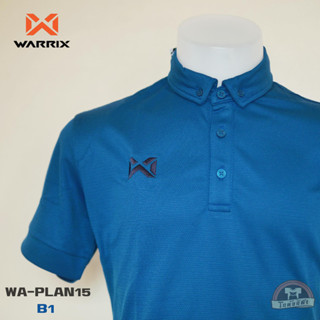 เสื้อโปโล WARRIX WA-3315N WA-PLAN15 สีน้ำเงินเข้ม B1 วาริกซ์ วอริกซ์ ของแท้ 100%