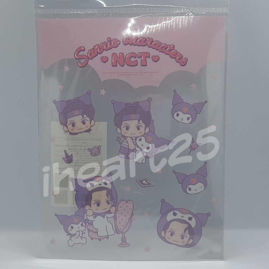 TEN Clear Sticker【NCT X SANRIO Collaboration】(WayV TENLEE เตนล์ ...