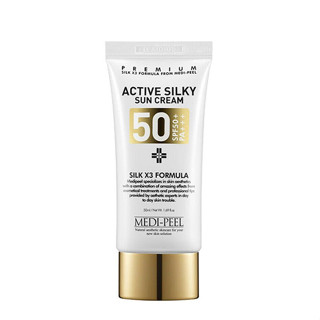 medi peel active silky sun cream SPF50+