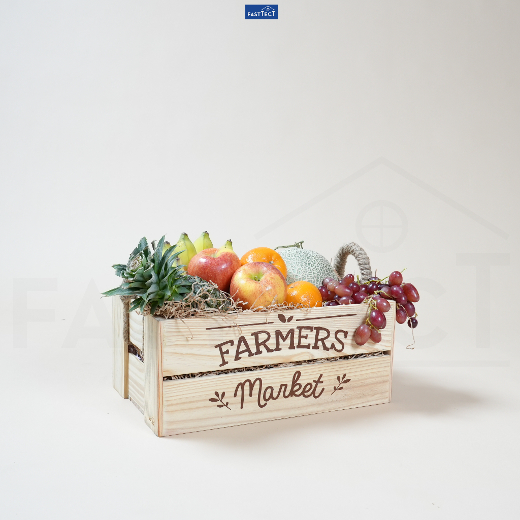 fasttect-กล่องเก็บของ-ขอบสูง-farmers-market-เก็บของได้-พร้อมคำความหมายดีๆ