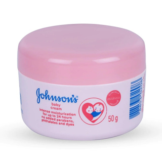 จอห์นสัน เบบี้ ครีม ครีมบำรุงผิวกาย | Johnsons baby cream intense moisturization 50g
