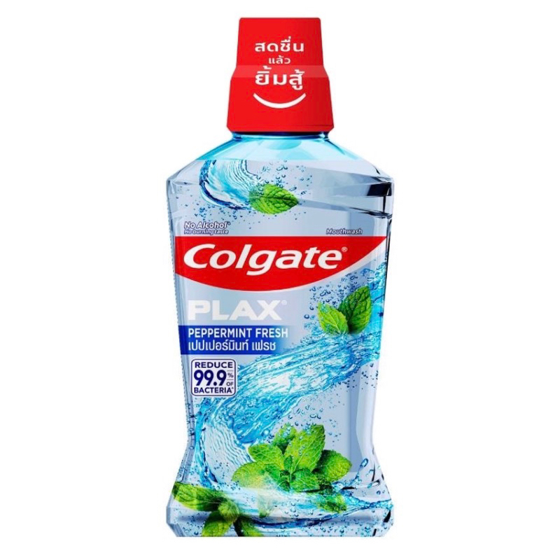 colgate-น้ำยาบ้วนปาก-สูตรเปปเปอร์มินต์-ลดการสะสมของแบคทีเรีย-12-ชม-500-ml
