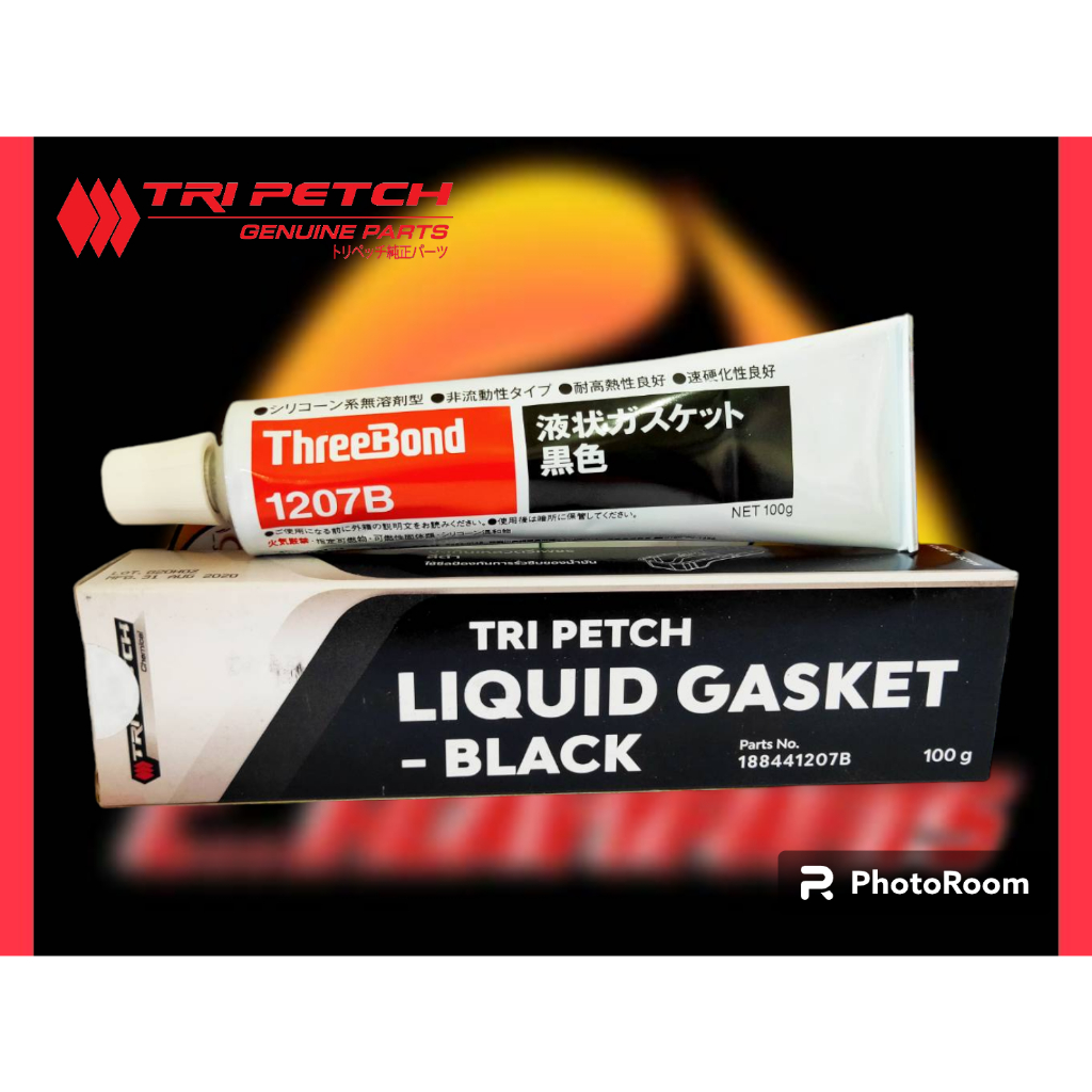 ปะเก็นเหลวตรีเพชรสีดำtri-petch-liquidgasket-black