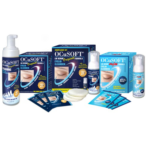 Ocusoft Lid Scrub Original / Ocusoft Lid Scrub Plus สำหรับทำความสะอาด ...