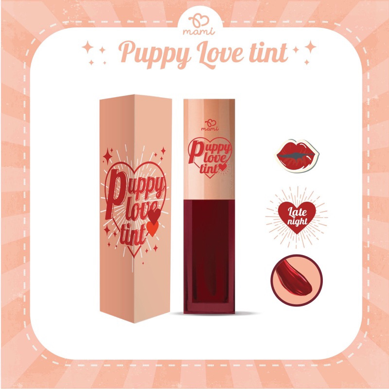 mami-puppy-love-tint-late-night-03-มามิ-ปั๊ปปี้-เลิฟ-ทินท์-สีแดง-ลิปเจล-tint-ทินท์สีแดง-ติ้น-ทาปาก-ลิปสติก