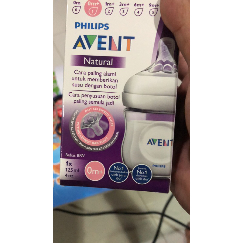 philips-avent-ขวดนมรุ่นเนเชอร์รัล-ขนาด-4-ออนซ์-จำนวน-1-ขวด