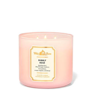 Bath &amp; Body Works Bubbly Rose scented candle 411g. ของแท้