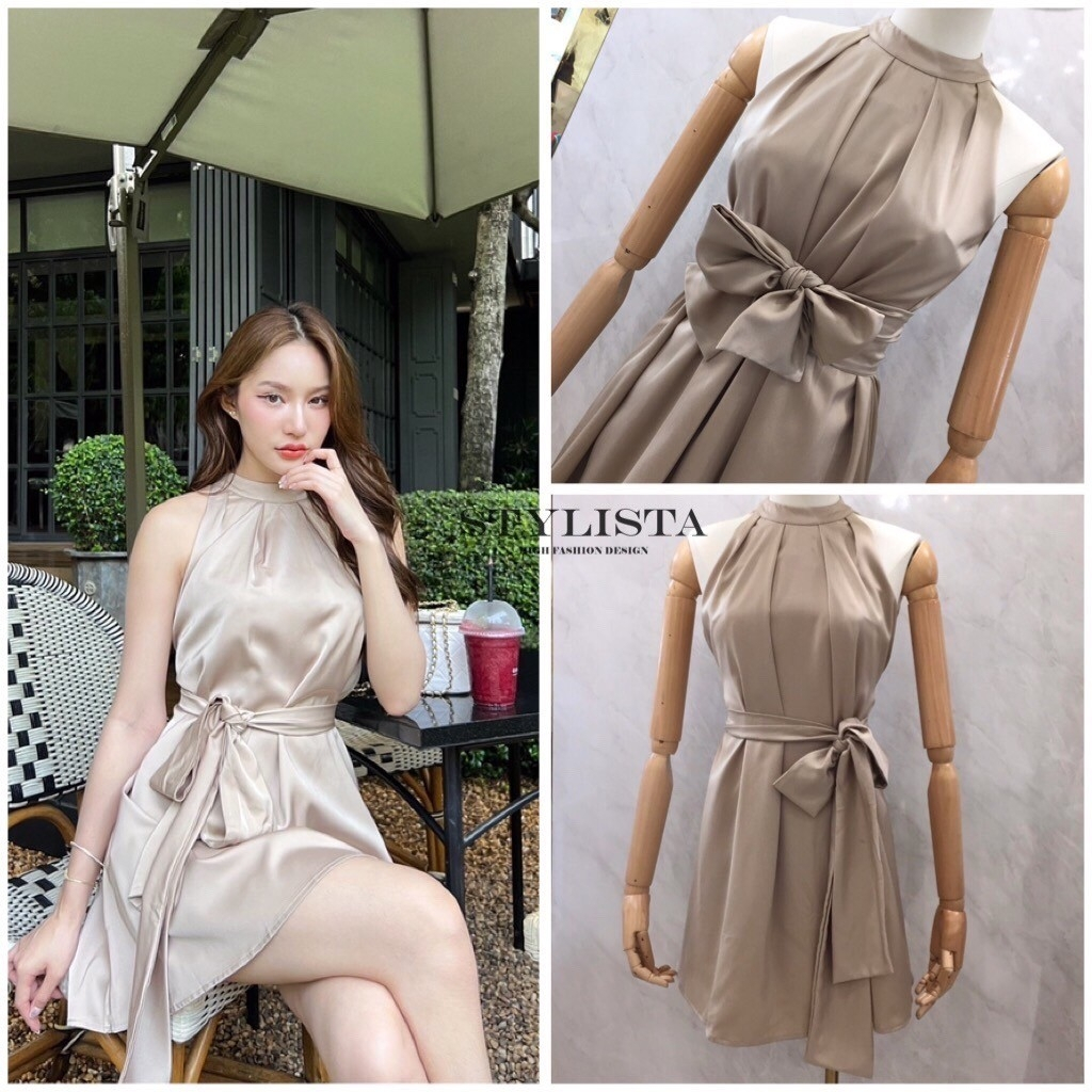 stylista-เดรสเเขนกุด-กระโปรงระบาย-รบกวนเช็คสต๊อกก่อนกดสั่งซื้อ