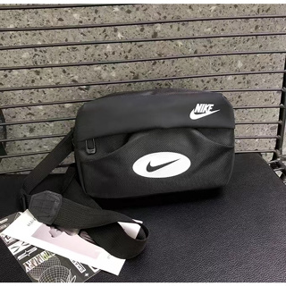 Nike กระเป๋าสะพายไหล่กีฬาลำลองสำหรับผู้ชายและผู้หญิง