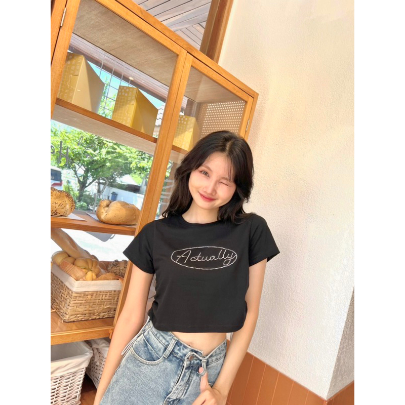 พร้อมส่ง-baby-crop-เชือกรูด-ไดม่อน