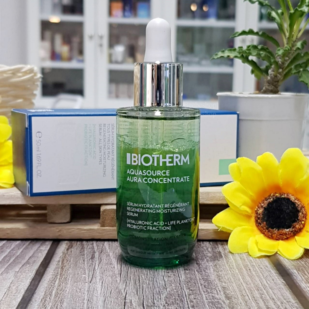 ราคาต่อ-1ชิ้น-biotherm-aquasource-aura-concentrate-serum-50ml-เซรั่มเพื่อผิวดูกระจ่างใส