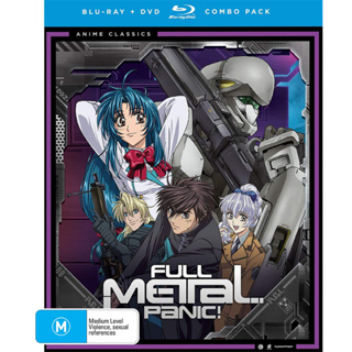 Blu-rayอนิเมะ  Full Metal Panic! ฟุล เมทัล พานิก! (ภาค1-3)  BDRemux (เสียงไทย ญี่ปุ่น ซับไทย) ไฟล์ MKV