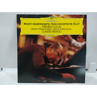 1LP Vinyl Records แผ่นเสียงไวนิล  Mozart: Klavierkonzerte Piano Concertos Nr. 20&amp;21   (E8E16)