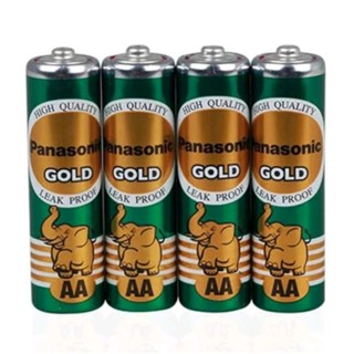 🔋ถ่าน AA AAA พานาโซนิค ใส่นาฬิกา,รีโมท Panasonic 2A 3A (แพ็กละ 4ก้อน)