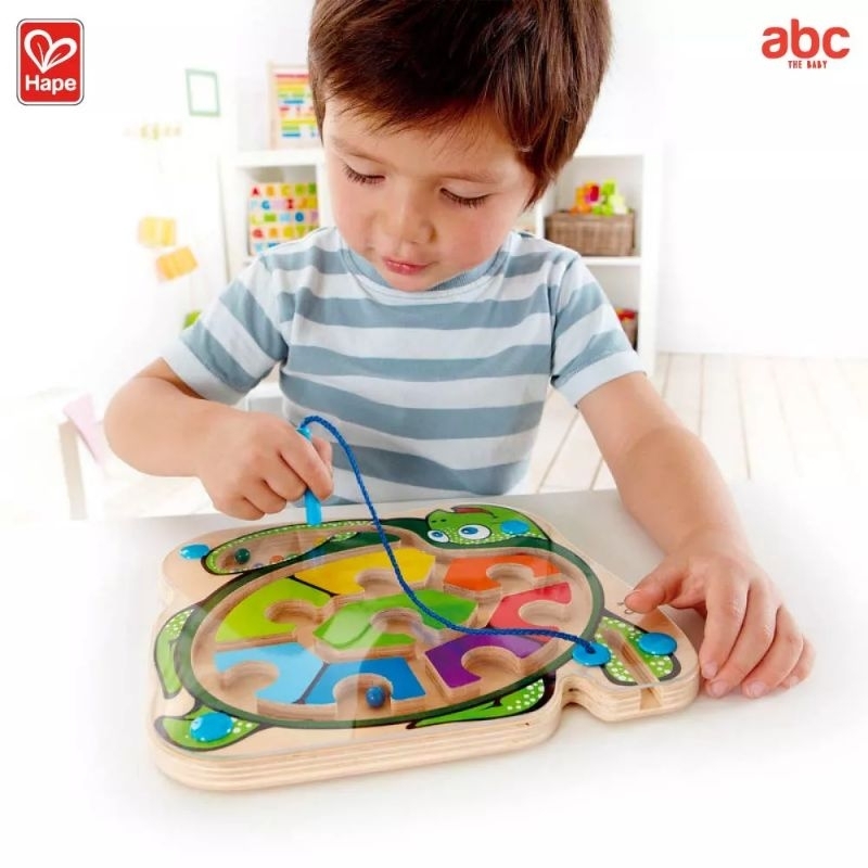 hape-ของเล่นเสริมพัฒนาการ-ปริศนาวงกตลายเต่า-colorback-sea-turtle-24m-ฝึกกล้ามเนื้อมัดเล็ก-ฝึกเขียน