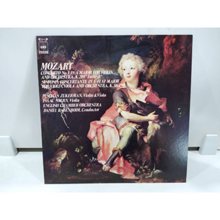 1LP Vinyl Records แผ่นเสียงไวนิล  MOZART CONCERTO NO.5 IN A MAJOR FOR VIOLIN   (E8E52)