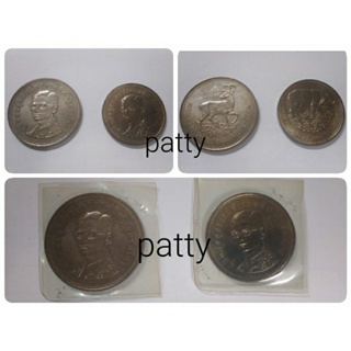 เหรียญกษาปณ์เงินที่ระลึก อนุรักษ์สัตว์ป่า ชุด 1 (กระซู่-ละมั่ง) พ.ศ.2517