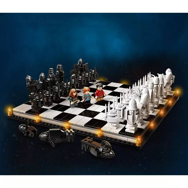 ของเล่นตัวต่อ-harry-potter-chess-hogwarts-wizard-ของเล่นตัวต่อ-หมากรุกแฮร์รีพ็อตเตอร์-a1028