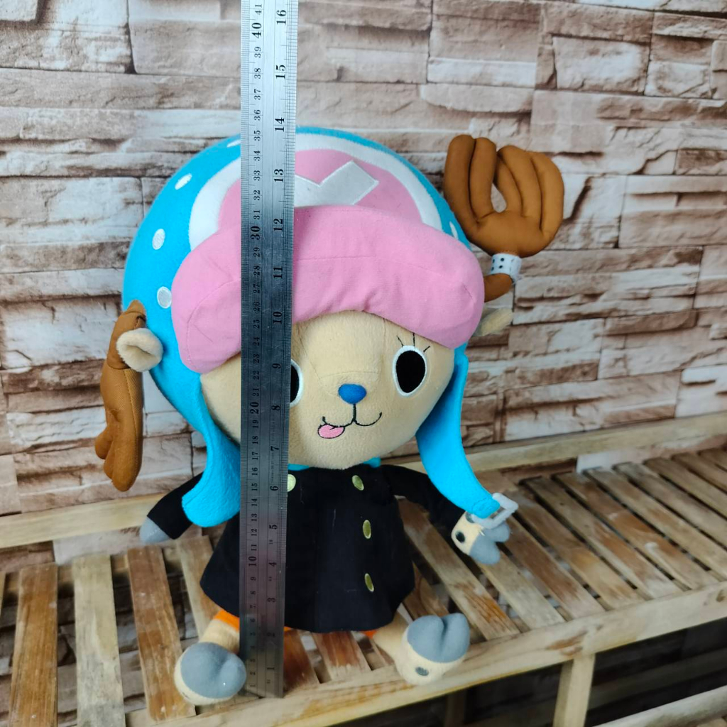 ฟิกเกอร์-one-piece-tony-chopper-with-marshmallow-ขนาด-35cm-มือสองสภาพ-90-ถูกที่สุด-ตุ๊กตา-ฟิกเกอร์-ลิขสิทธิ์แท้