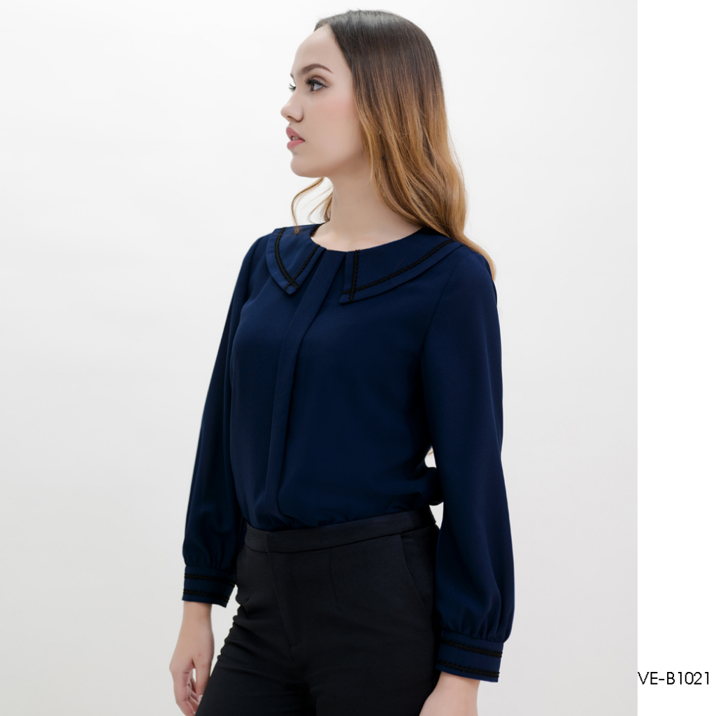 amila-blouse-ve-b1021-by-veroniqa-ชิฟฟอนชีราเม้นท์-แขนยาว-igpu23-2
