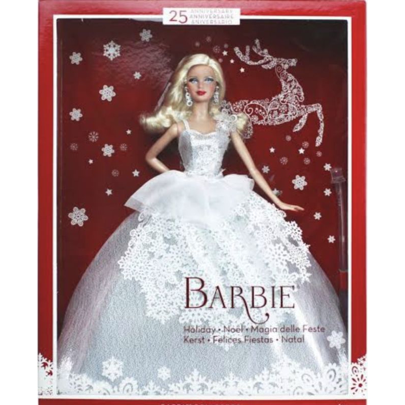 ตุ๊กตาบาร์บี้-barbie-collector-2013-holiday-doll-ของสะสมสวยยืนกล่อง