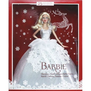 ตุ๊กตาบาร์บี้ Barbie Collector 2013 Holiday Doll ของสะสมสวยยืนกล่อง