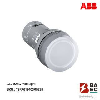 ABB Pilot Lamp CL2-523C 230VAC สีขาว