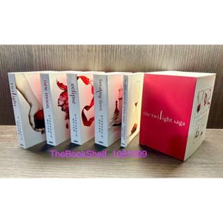 fiction novels The Twilight Saga : Twilight, New Moon, Eclipse, Breaking Dawn by Stephenie Meyer