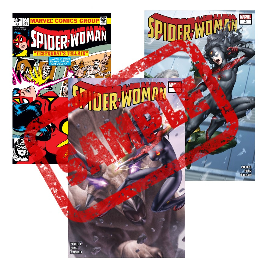spider-woman-comic-books-พิเศษ-ชุด-กล่องสุ่ม-หนังสือการ์ตูนภาษาอังกฤษ-english-comics-book-marvel-มาร์เวล