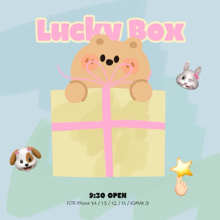 Lucky box from nineopen เคสไอโฟนสุ่มลายจากnineopen