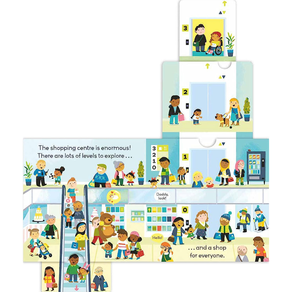 little-world-a-push-pull-and-slide-book-board-book-หนังสือภาษาอังกฤษ-สำหรับเด็ก