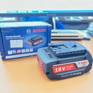 BOSCH แบตเตอรี่ Professional GBA18V 2.0Ah Wireless MW-B ของแท้!!