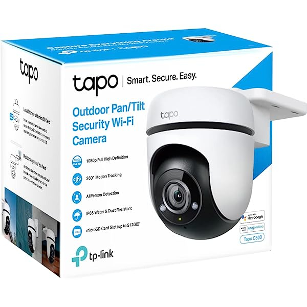 tapo-c500-security-wifi-camera-กล้องวงจรปิด-tp-link-1080p-full-hd-360-outdoor-pan-tilt-smart-ai-2y