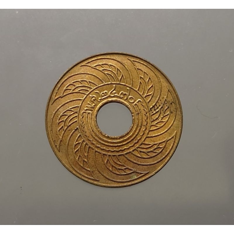 เหรียญสตางค์รู-1-สต-สตางค์-เนื้อทองแดง-ปี-พ-ศ-2470-ไม่ผ่านใช้-ผิวเดิม-เก่าเก็บ-สตางรู-เหรียญรู-เหรียญโบราณ-เงินโบราณ