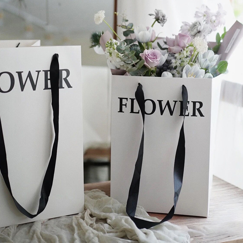 พร้อมส่ง-ถุงใส่ดอกไม้-ถุงใส่ของขวัญ-packaging-คุณภาพดี
