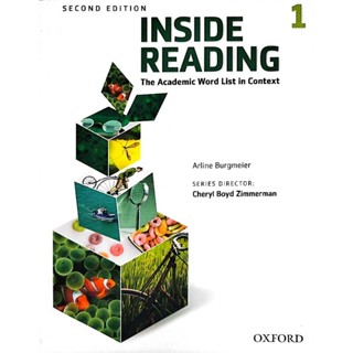 หนังสือ Inside Reading The Academic Word List in context by Arline Burgmeier1 (สินค้าใหม่)