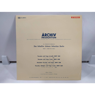 1LP Vinyl Records แผ่นเสียงไวนิล  Das Schaffen Johann Sebastian Bachs   (E12B90)