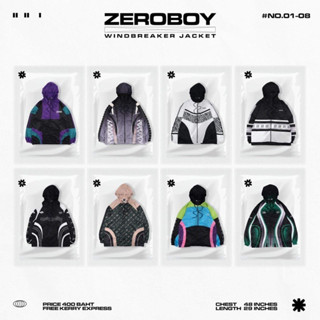 ZEROBOY - WINDBREAKER JACKET แจ็คเก็ตผ้าไนล่อน (9%Clothing)