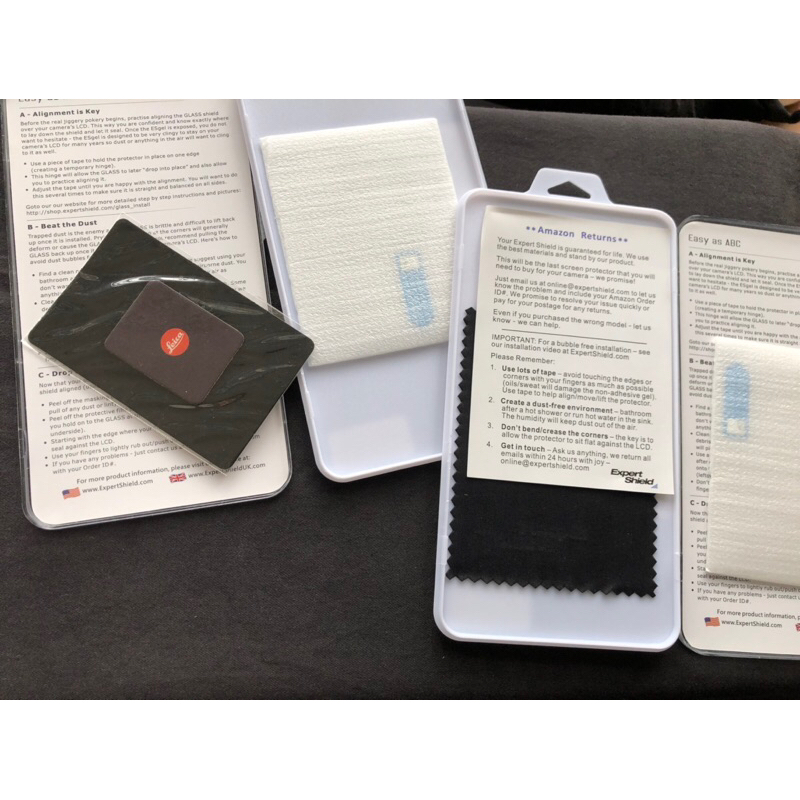 Expert Shield Glass Screen Protector Leica M11 ฟิลม์ปิดหน้ากล้อง 2 ชิ้น Shopee Thailand