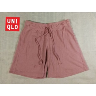 กางเกง​​ขาสั้นผ้ายืด UNIQLO Brand_2nd/ Size เอว 63-69cm สะโพก 88-94cm/ Made in Vietnam 🇻🇳/ แท้มือสองกระสอบนำเข้า