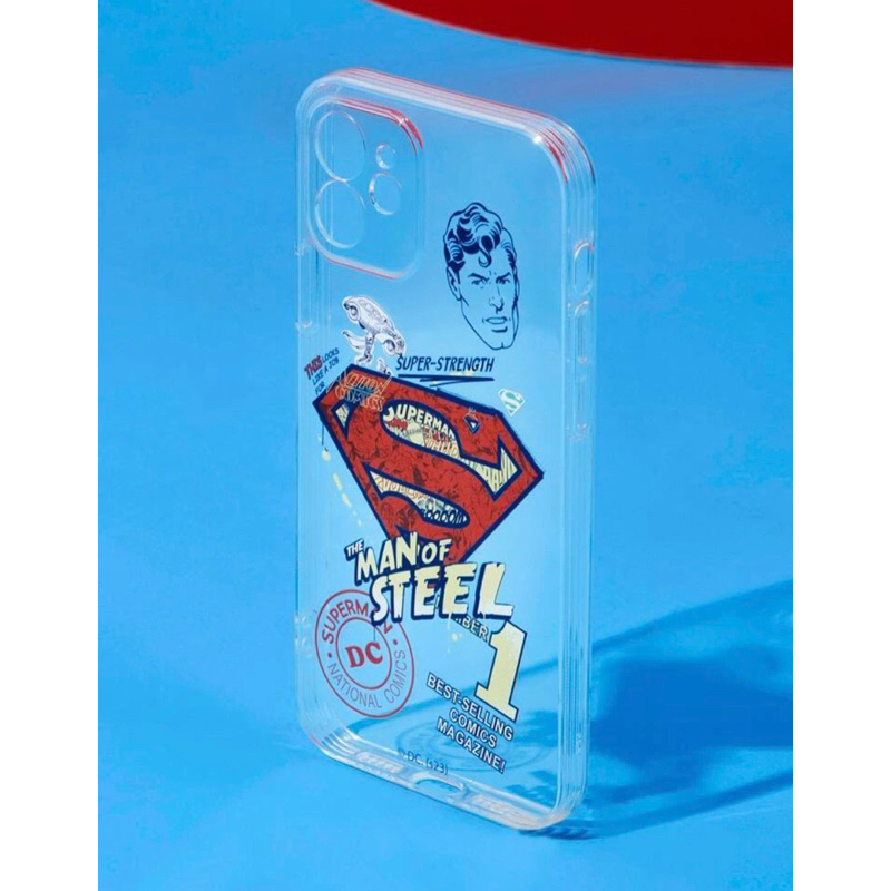 เคสไอโฟน-i-phone-7-14pm-เคสใส-เคสเท่ๆ-ลายซุปเปอร์แมน-งานลิขสิทธิ์-เคสขอบเหลี่ยม-เคสผู้ชาย-เคสผู้หญิง