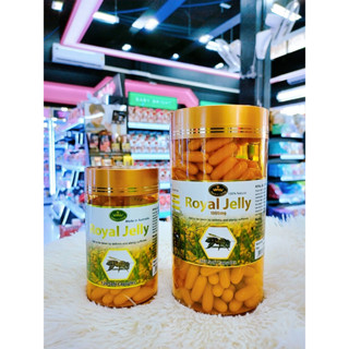 นมผึ้งเนเจอร์คิงส์ Nature King Royal Jelly 1000mg.