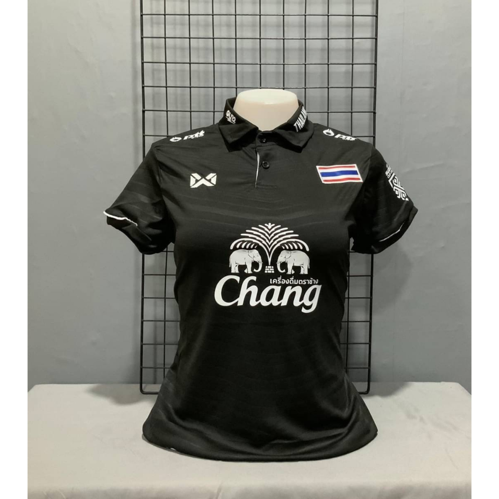 เสื้อกีฬา-เสื้อบอลผู้หญิงลายทีมไทยใหม่ล่าสุด