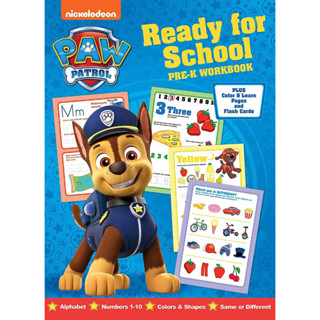 Nickelodeon Paw Patrol: Ready for School Pre-K Workbook Paperback