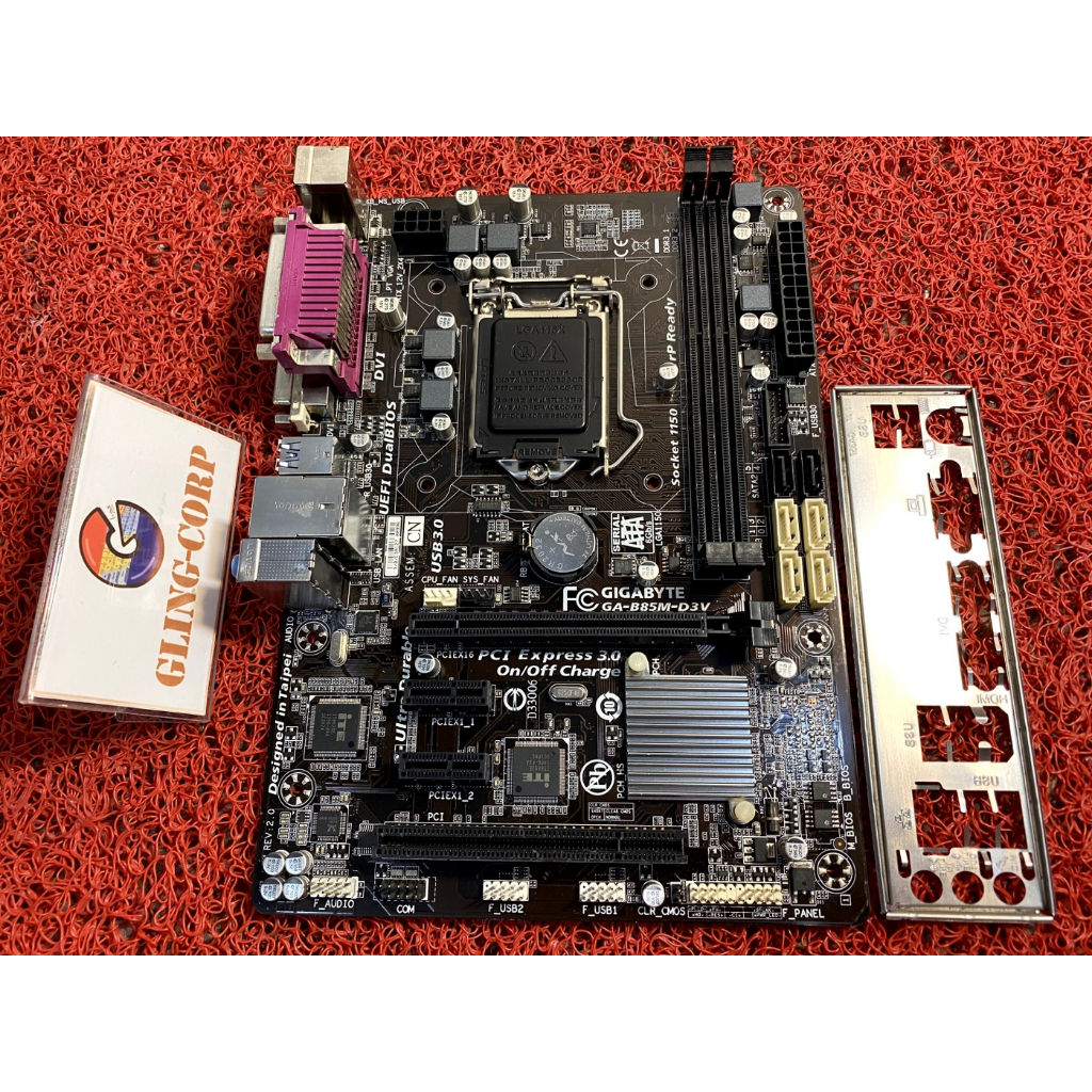 LGA1150 MAINBOARD GIGABYTE RAM 2 SLOT mATX - หลายรุ่น / H81M / B85M ...