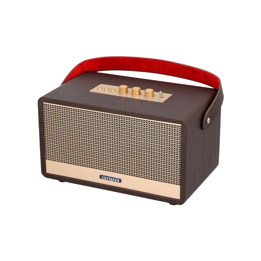 รูปภาพสินค้าแรกของAIWA Retro Heritage Bluetooth Speaker ลำโพงบลูทูธพกพา BASS++