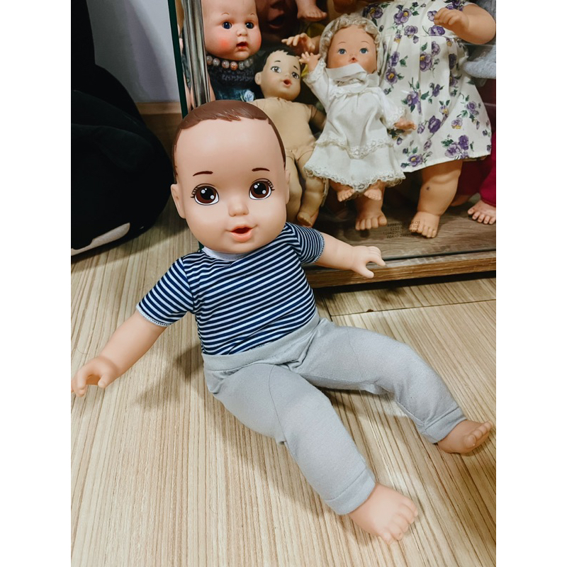 ตุ๊กตาทารก Baby Doll ไปพร้อมชุดหล่อ งานป้ายและปั๊มคอ Jakks Pacific,2016