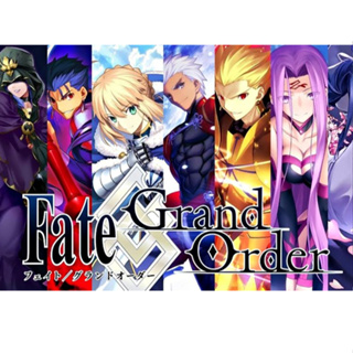 fate/zero พวงกุญแจ อะคริลิค พร้อม เข็มกลัด ครบเซท อนิเมะ Fate Grand Order คู ฮูลินน์ Chaldea Boys Collection ของแท้