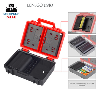 LENSGO D810 MINI BATTERY 4SD CASE กล่องใส่การ์ด